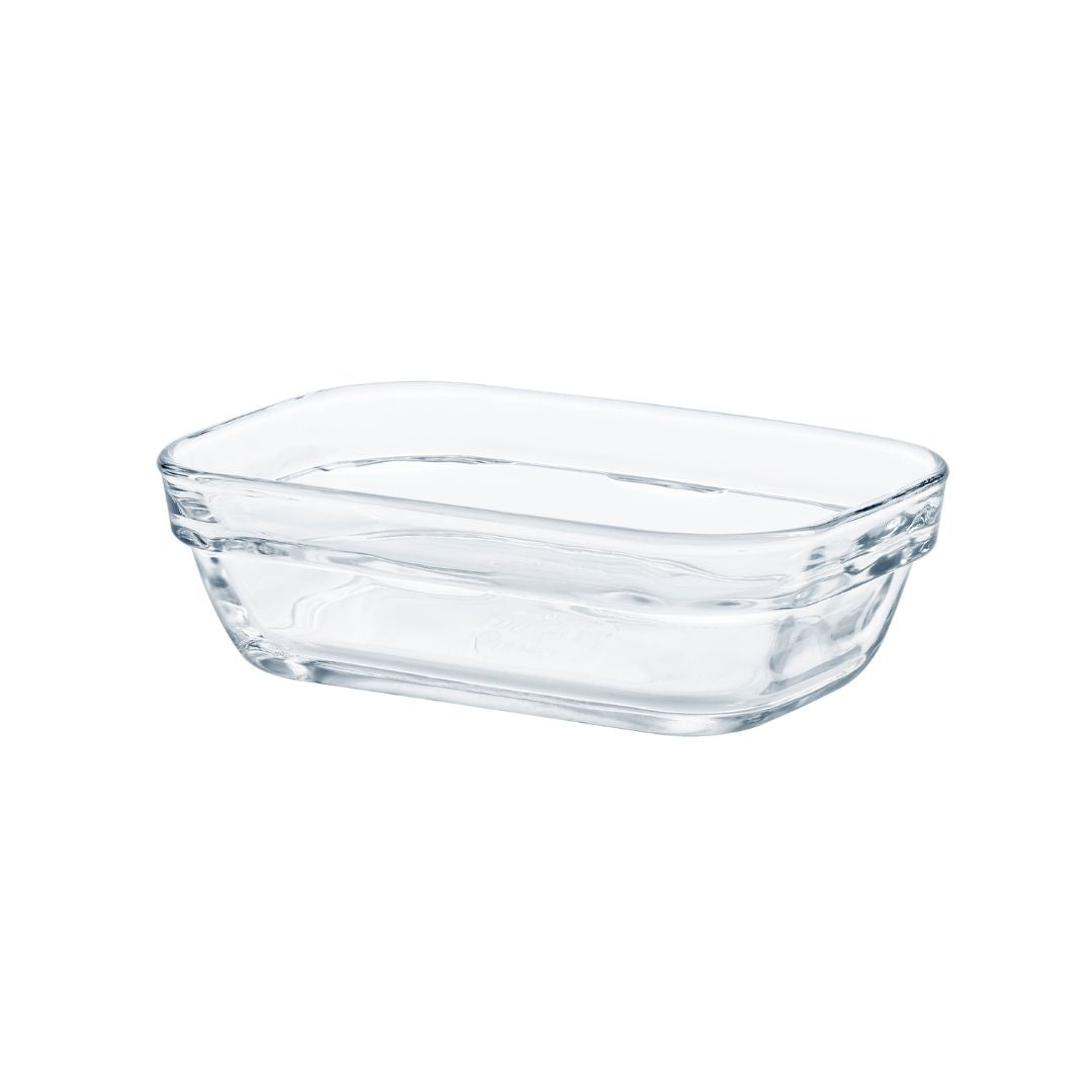 Lys - Saladier rectangulaire transparent 1,7l